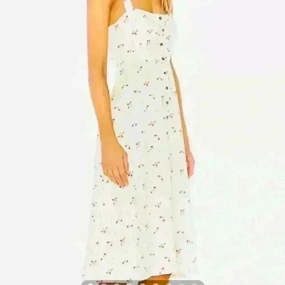 NWOT WE WORE WHAT HARPER FLORAL DRESS - Picture 2 of 6